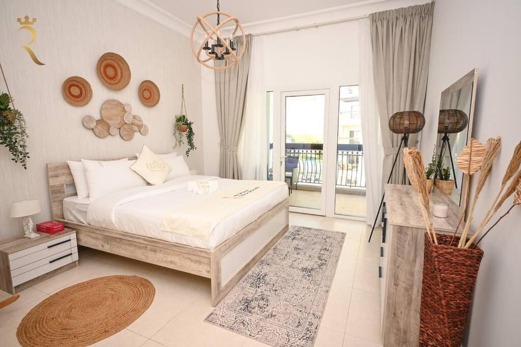 Yas Natura Bliss 1Br Apartment Abu Dzabi Kültér fotó