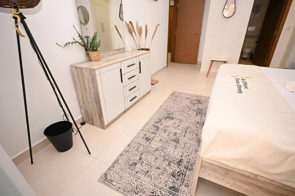 Yas Natura Bliss 1Br Apartment Abu Dzabi Kültér fotó