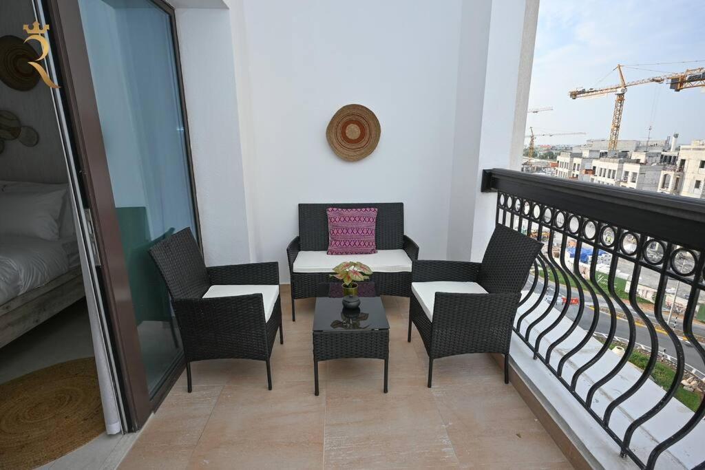 Yas Natura Bliss 1Br Apartment Abu Dzabi Kültér fotó