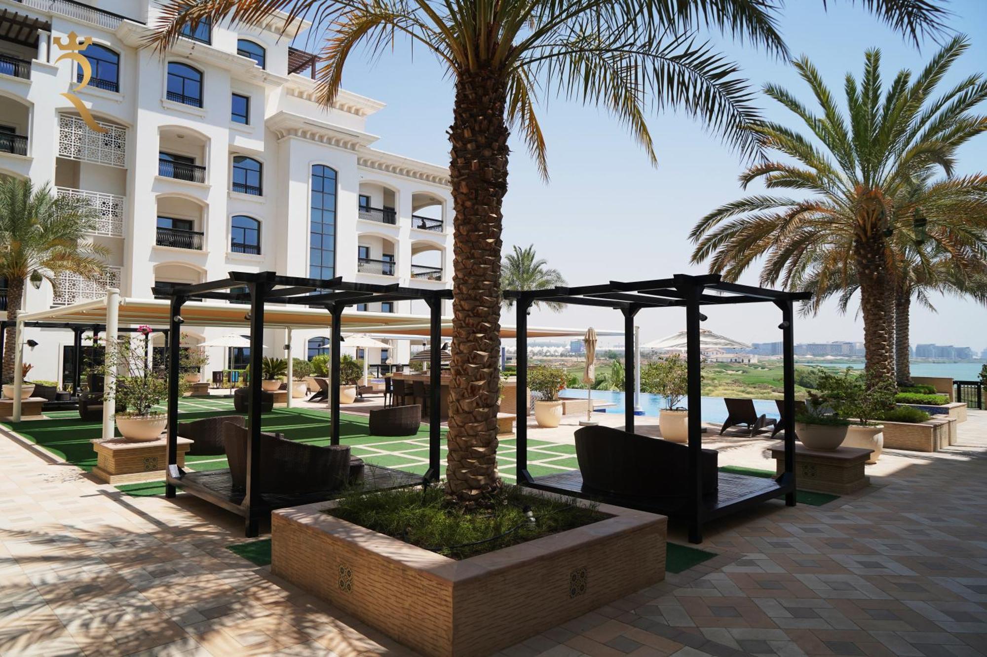 Yas Natura Bliss 1Br Apartment Abu Dzabi Kültér fotó