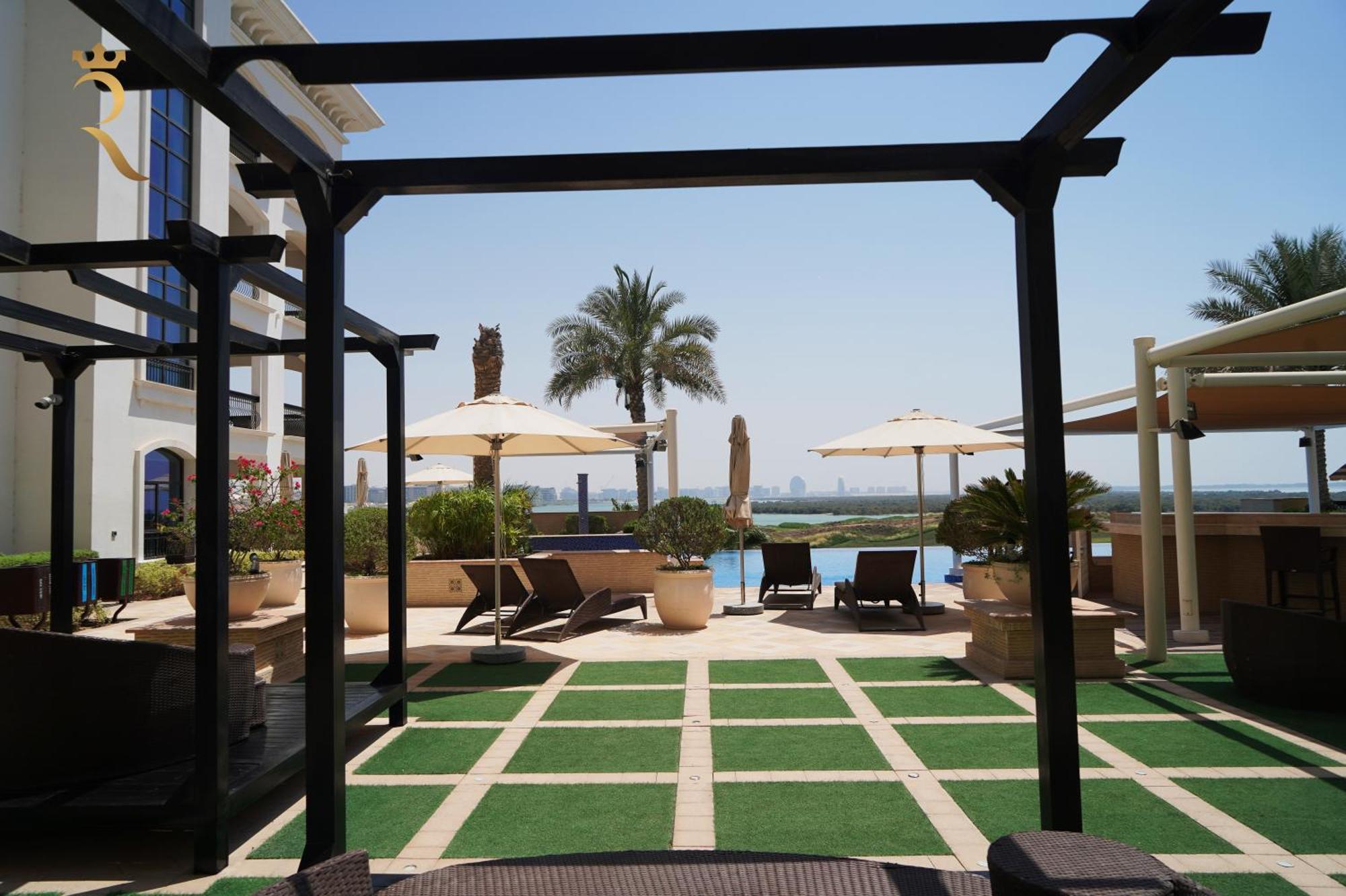 Yas Natura Bliss 1Br Apartment Abu Dzabi Kültér fotó