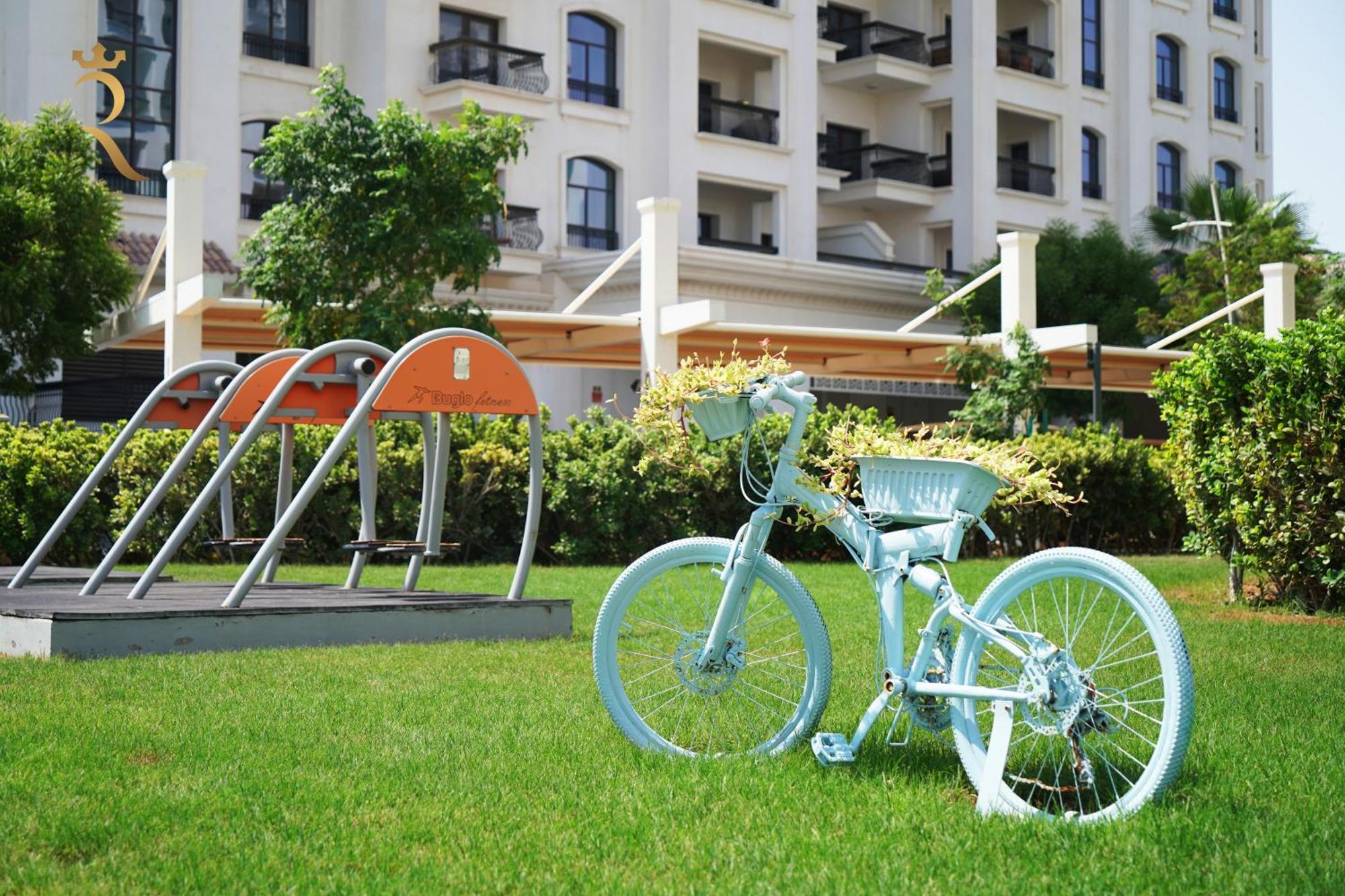 Yas Natura Bliss 1Br Apartment Abu Dzabi Kültér fotó