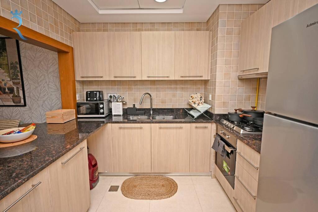 Yas Natura Bliss 1Br Apartment Abu Dzabi Kültér fotó