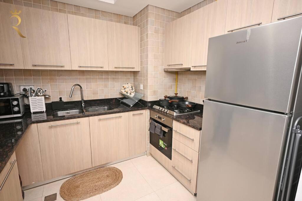 Yas Natura Bliss 1Br Apartment Abu Dzabi Kültér fotó