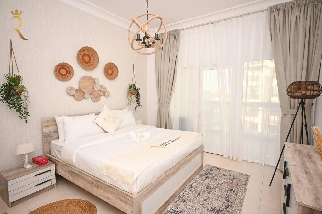 Yas Natura Bliss 1Br Apartment Abu Dzabi Kültér fotó